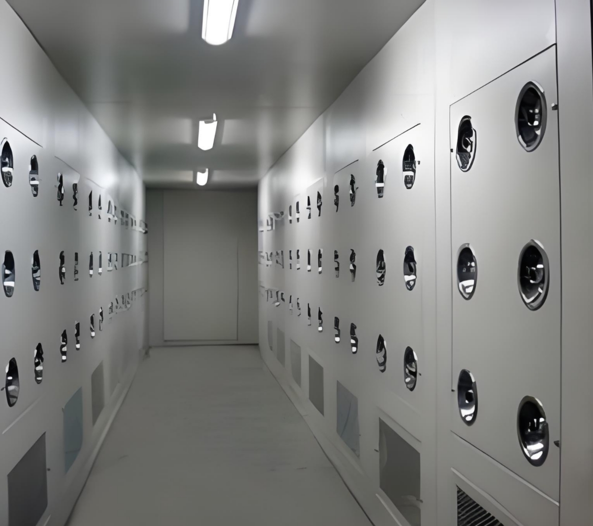 Lsuix automatic assembly line air shower3