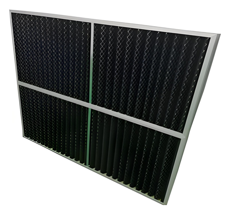 Folded Activated Carbon Primary Filter 592*592*21 1150m³/h 0.93m²