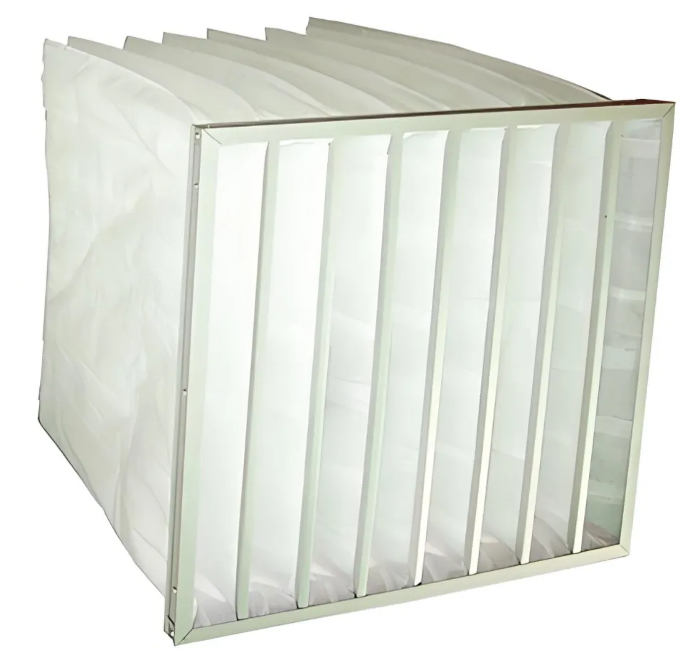 1700m³/h Medium Efficiency Chemical Fiber Bag Filter，F9