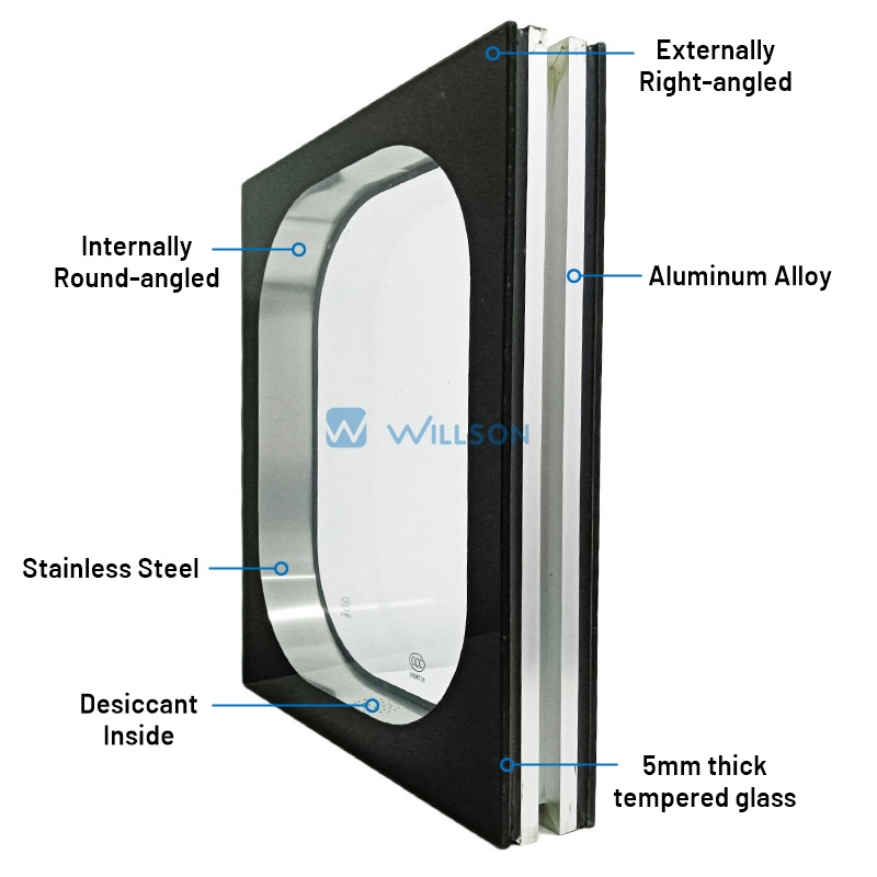 Cleanroom Window, Cleanroom Pass-through Window