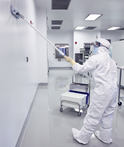 A justified process for cleaning and disinfection A justified process for cleaning and disinfection