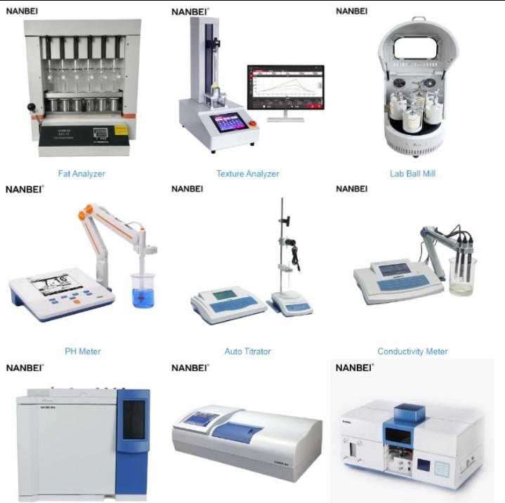 Food testing equipment management system