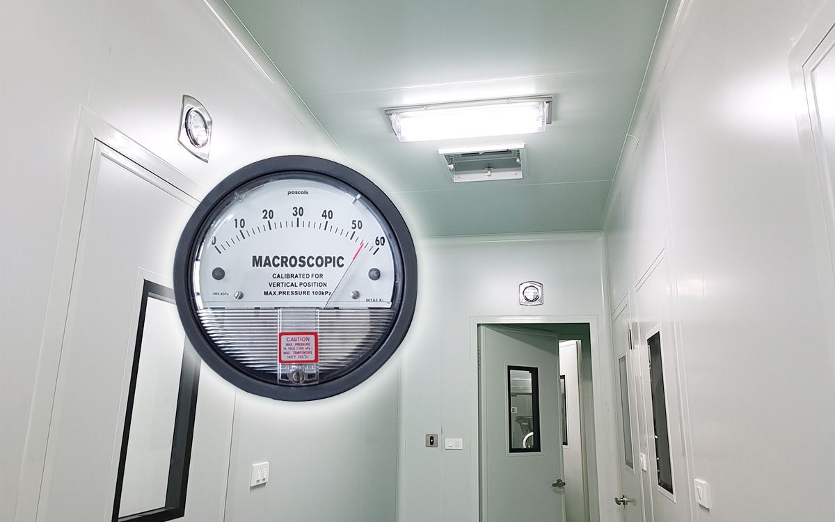 Cleanroom Pressure Adjustment