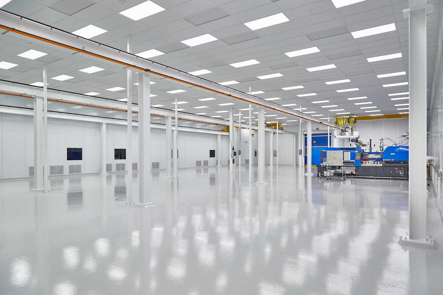 Cleanroom process flow Cleanroom process flow