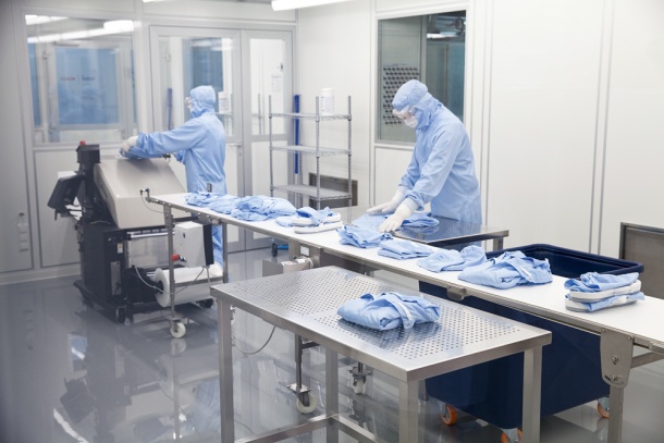 Laundering For Cleanrooms - ECJ Laundering For Cleanrooms - ECJ