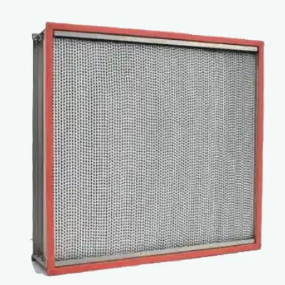 600'280℃High Temperature Separated High Efficiency Filter,H14