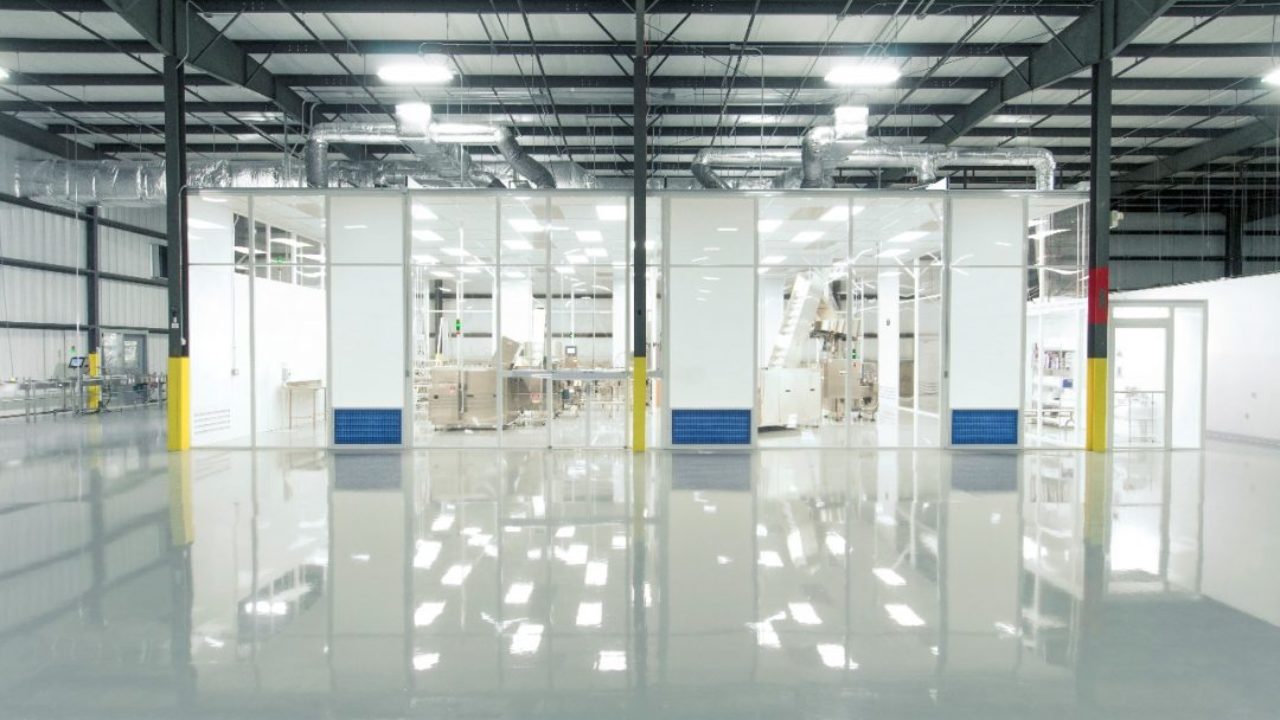What materials are used in modular clean