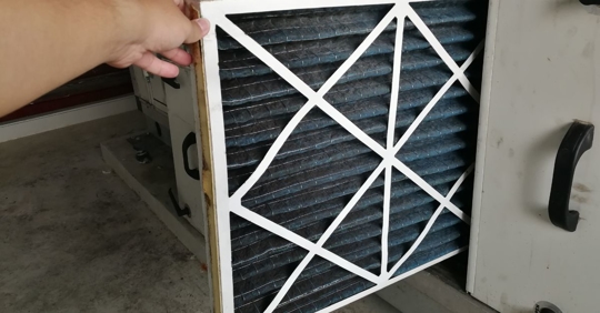 What is the role of air filters in HVAC 