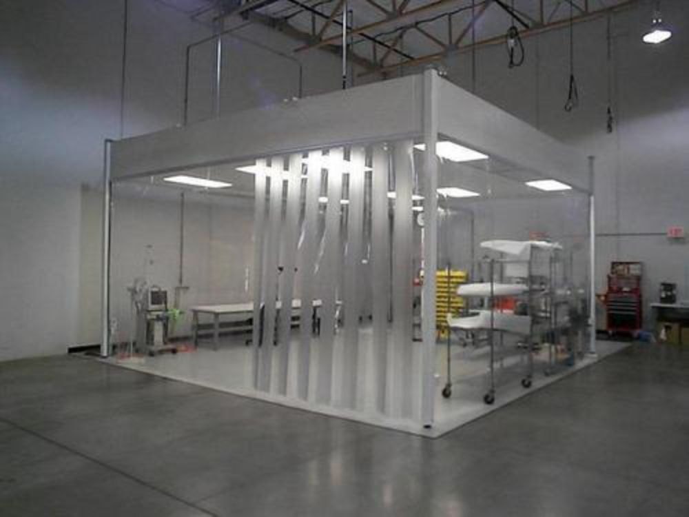 2 x 5m ISO 7 Softwall Cleanroom