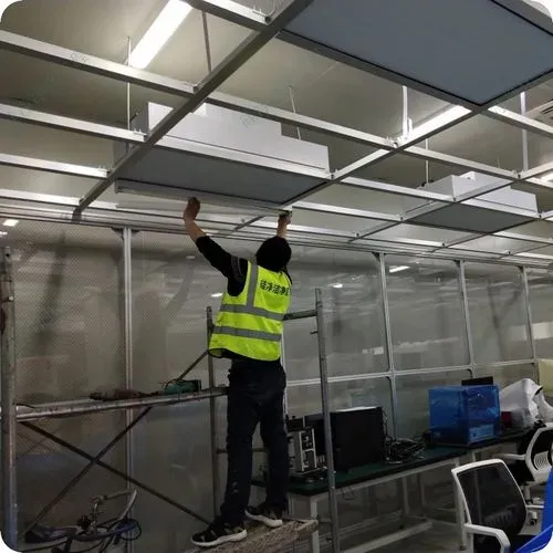 Clean room installation Clean room installation