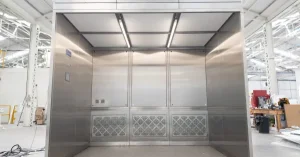 What is the purpose of downflow booth?
