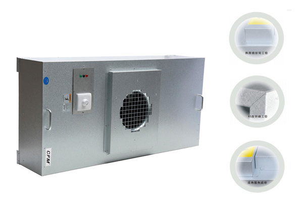 What are the different types of fan filt