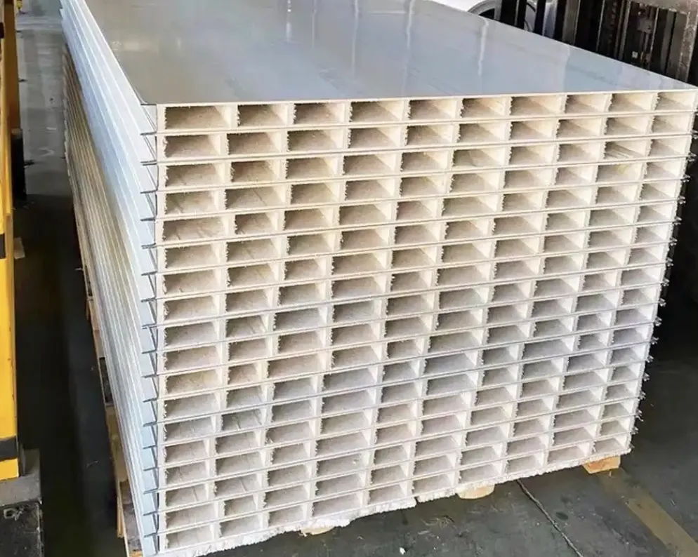 50mm Thickness MGO Cleanroom Panel,Steelplate:0.376mm