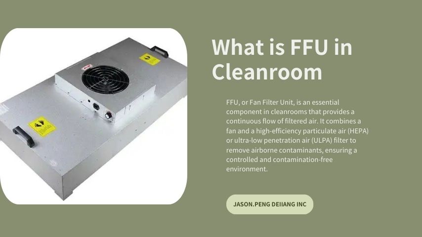 What is FFU in cleanroom?