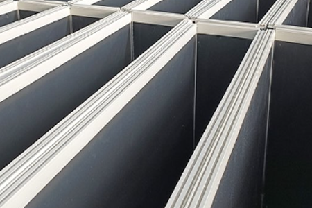 Double-layer return air wall panel Double-layer return air wall panel