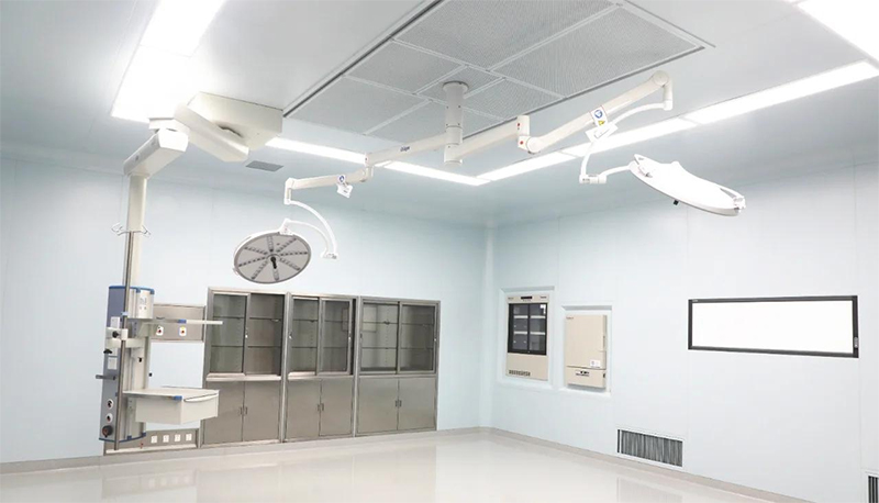 Mechanical ventilation system in a hospital Mechanical ventilation system in a hospital
