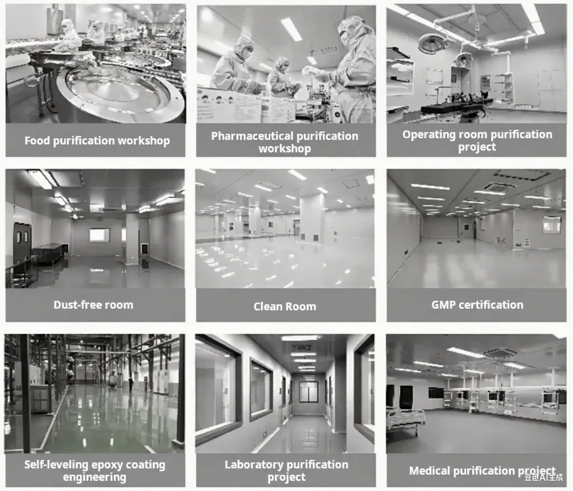 Hardwall clean rooms   Industry-Specific Customization