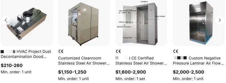Deiiang™ Downflow Booth Models and Pricing