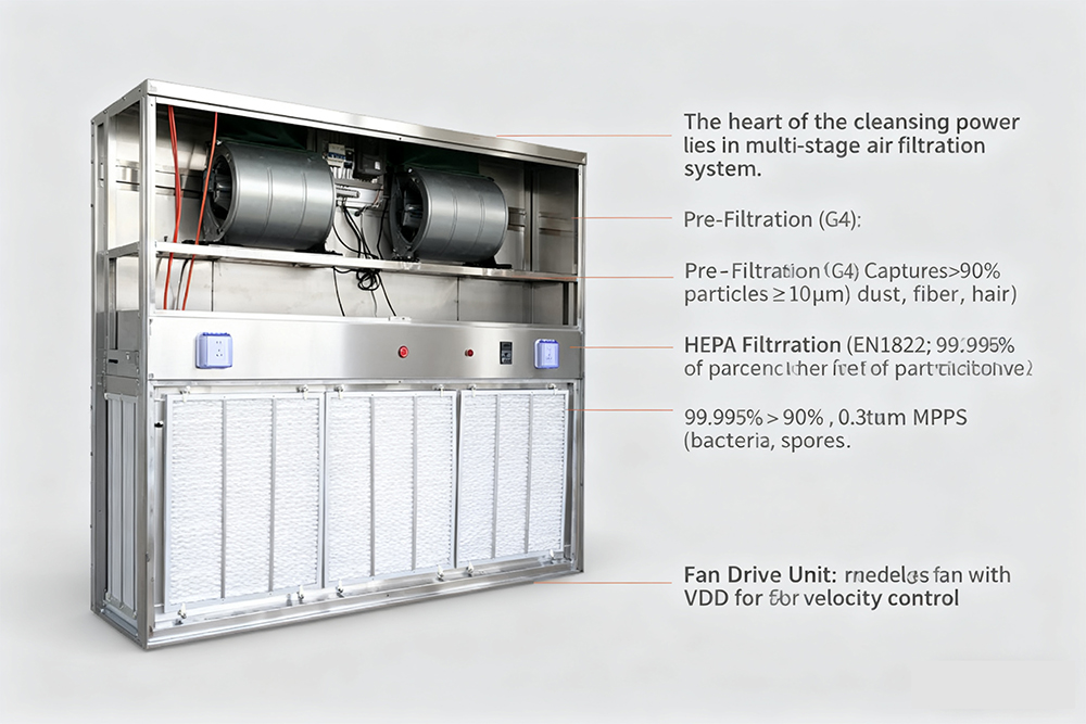 Dispansing Booth Air Filtration System
