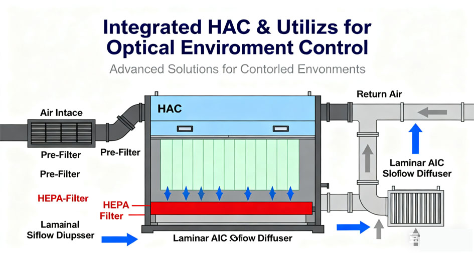 Integrated HVAC and filtration system in modular cleanrooms.jpg Integrated HVAC and filtration system in modular cleanrooms.jpg