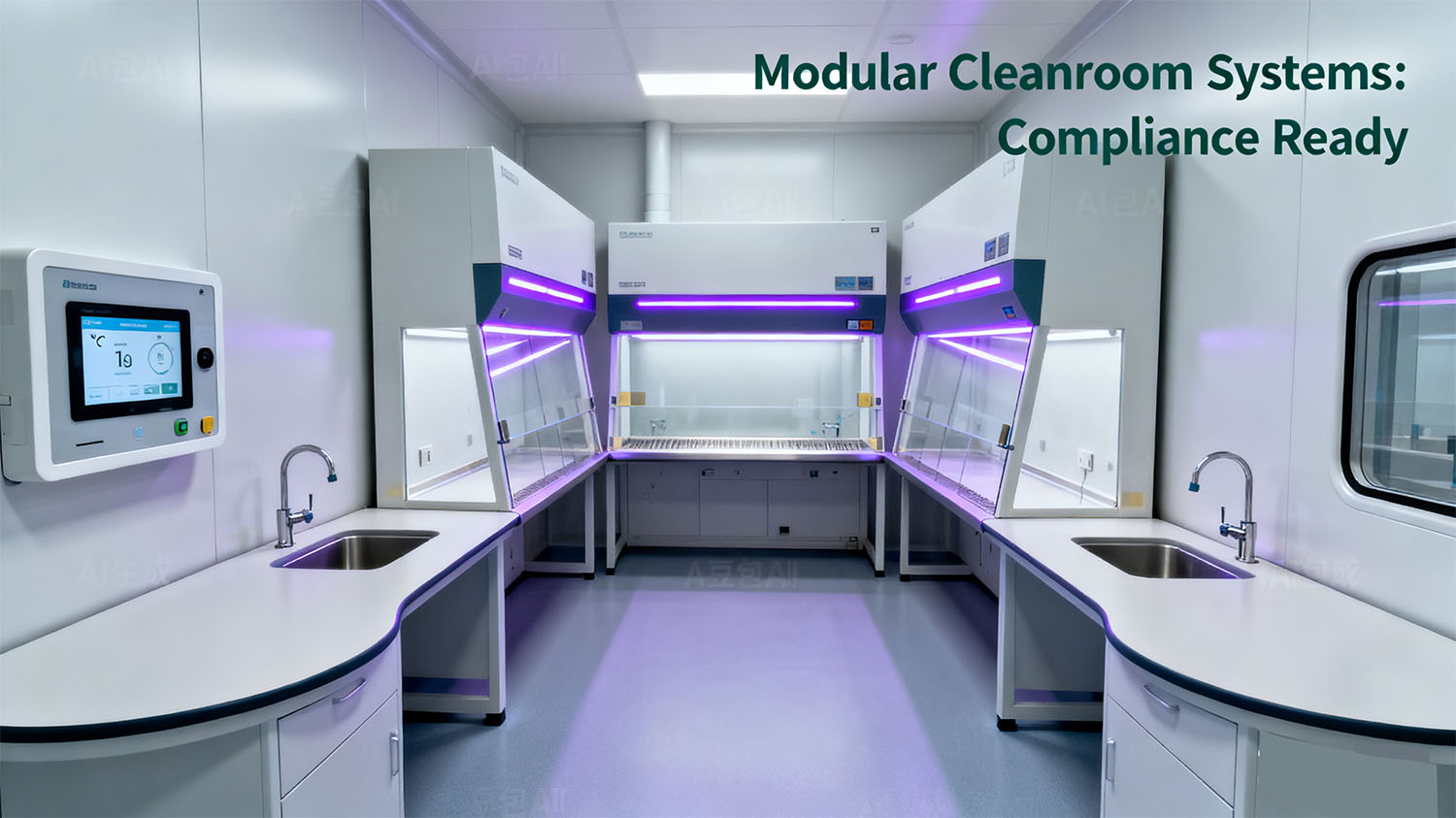 Modular Cleanrooms for Biotech Labs: A C