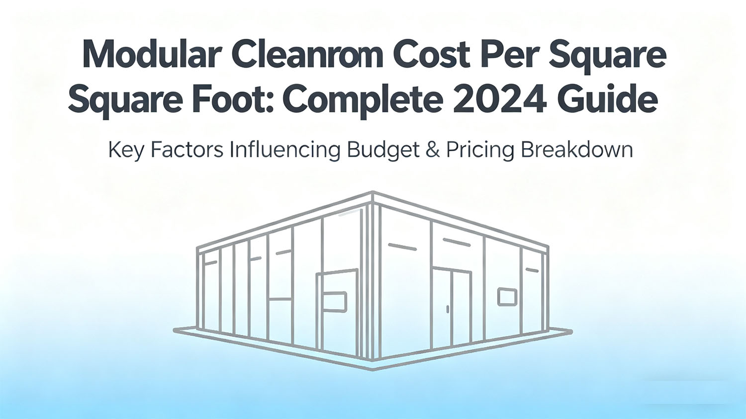 modular cleanroom cost per square foot modular cleanroom cost per square foot