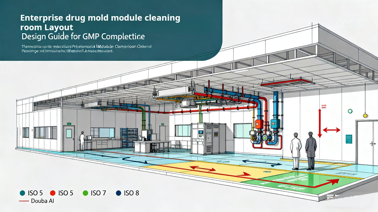 Pharmaceutical Modular Cleanroom Layout:
