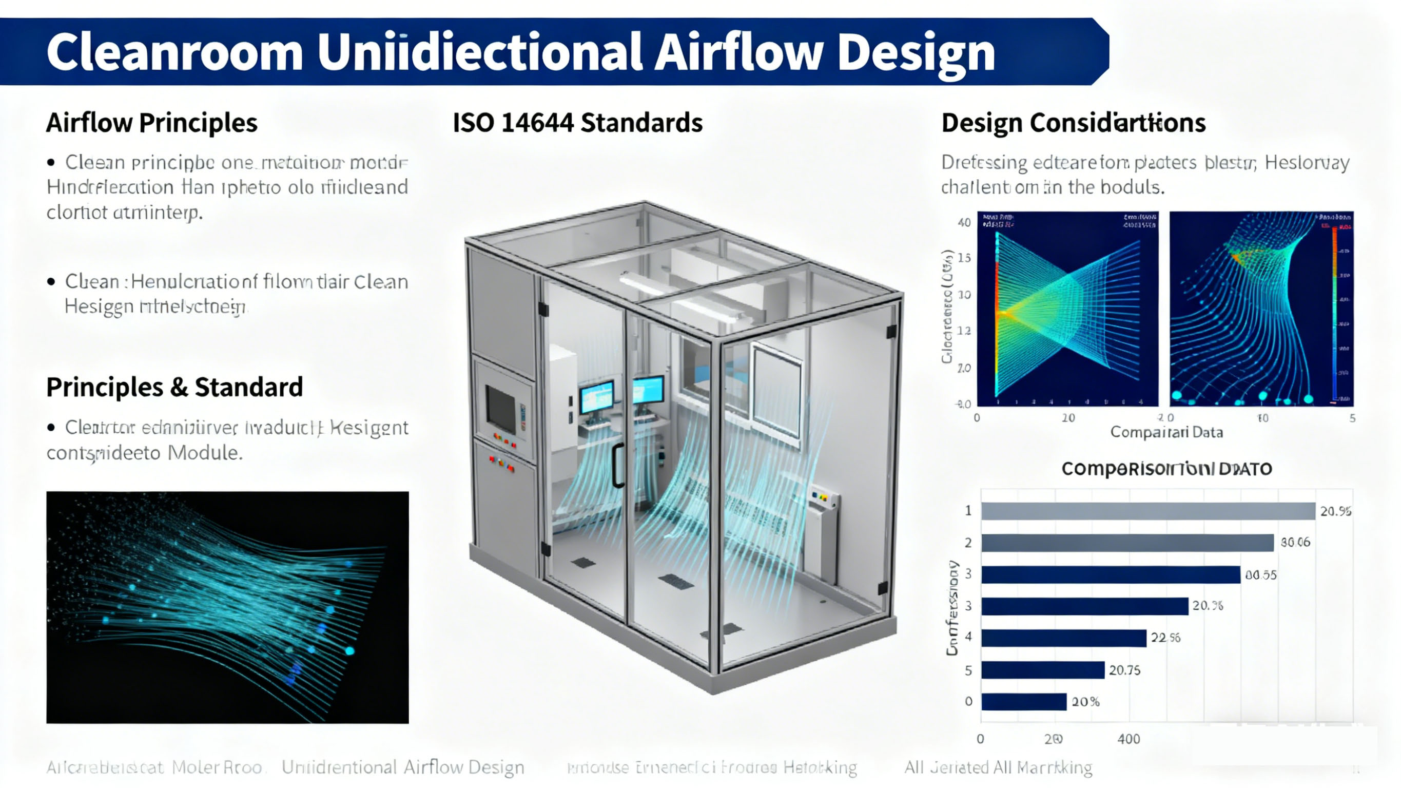 Cleanroom Unidirectional Airflow Design:
