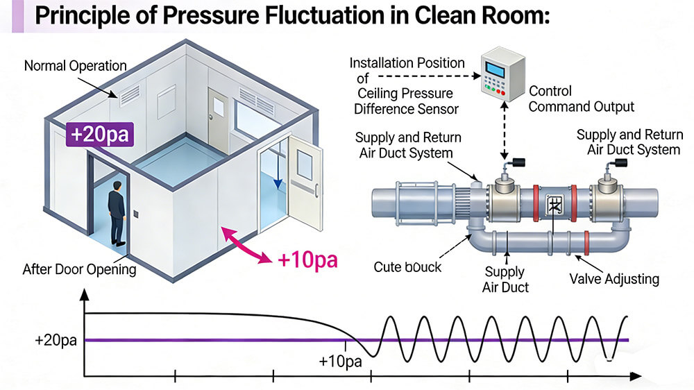Principle of Pressure Fluctuation in Clean Room Principle of Pressure Fluctuation in Clean Room