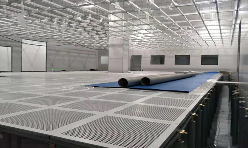 Opto-electronics Class 100 cleanroom Raised Floor Return Opto-electronics Class 100 cleanroom Raised Floor Return