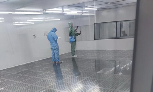 Opto-electronics Class 100 cleanroom Particle Counting Opto-electronics Class 100 cleanroom Particle Counting