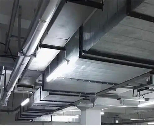 Low-Profile Ceiling Plenum Implementation