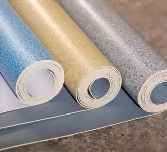 Sheet vinyl flooring