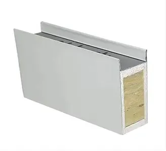 100mm MGO RockWool Cleanroom Panel.webp
