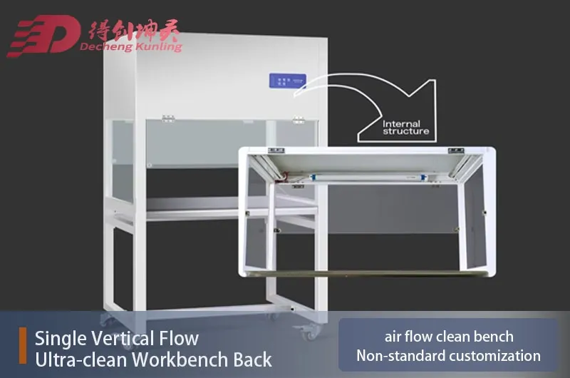 single Vertical Flow Ultra-clean Workbench Back single Vertical Flow Ultra-clean Workbench Back