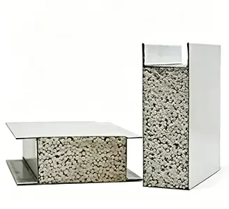 Painted steel Silica cleanroom panel.webp