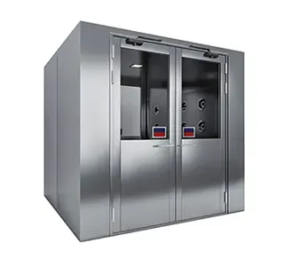 Double Door Stainless Steel Air Shower.webp