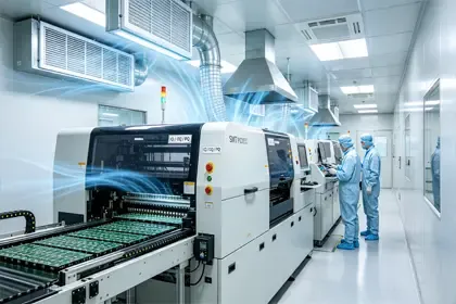  Electronics cleanroom engineer filtration and airflow to control.webp