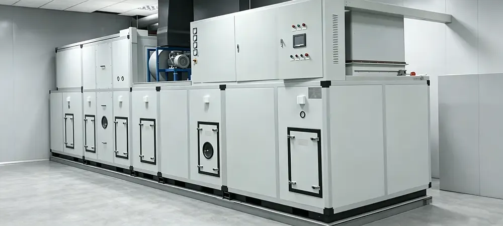 Dehumidified Air Handling Unit. Dehumidified Air Handling Unit.