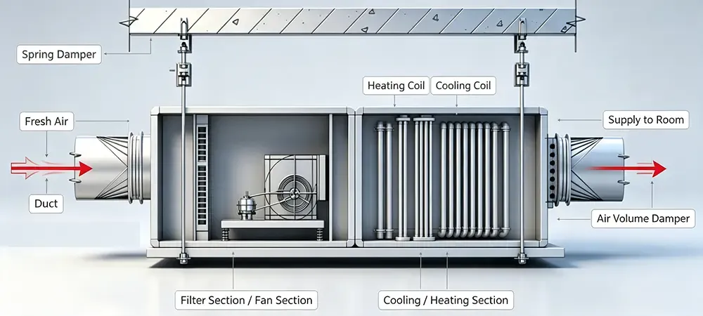 Pre-treatment Air Unit. Pre-treatment Air Unit.