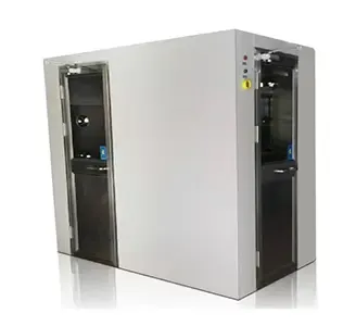 L-shape Cargo Air Shower Tunnel