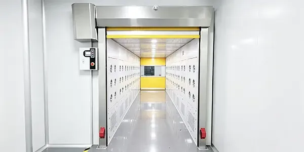 Cargo Air Shower Tunnel