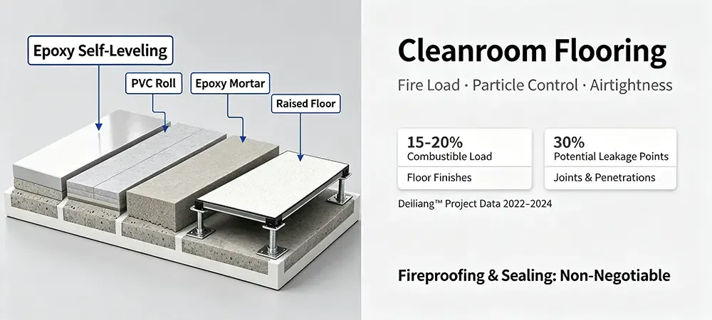 cleanroom flooring.