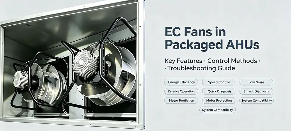 EC fans in packaged AHUs EC fans in packaged AHUs