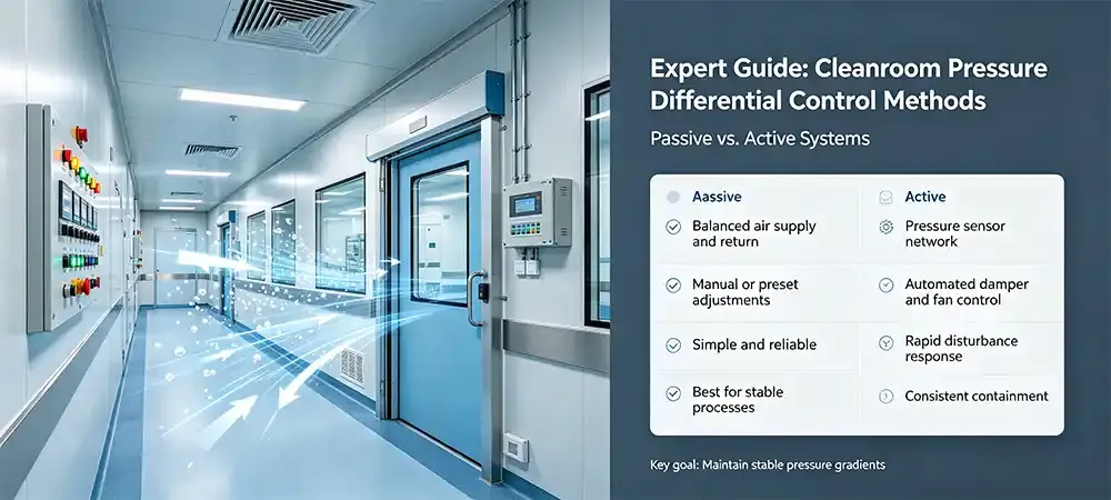 Cleanroom Pressure Differential Control Methods.webp