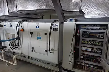 Cleanroom HVAC & Airflow Control Cleanroom HVAC & Airflow Control