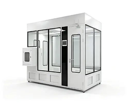 ISO 5 Hardwall Cleanroom - Front Photo
