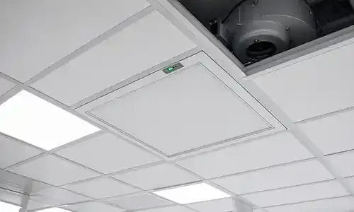 Heavy-load ceiling with FFU Heavy-load ceiling with FFU