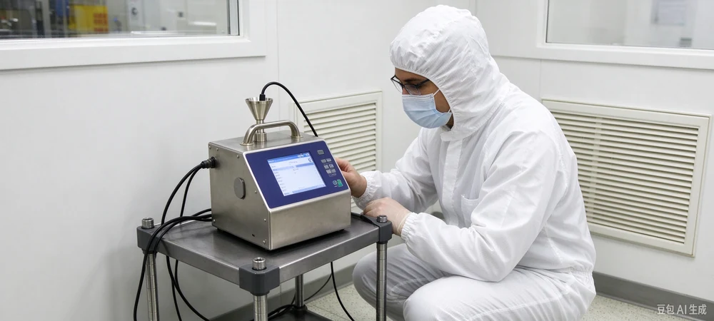 Cleanroom standards and particle monitoring