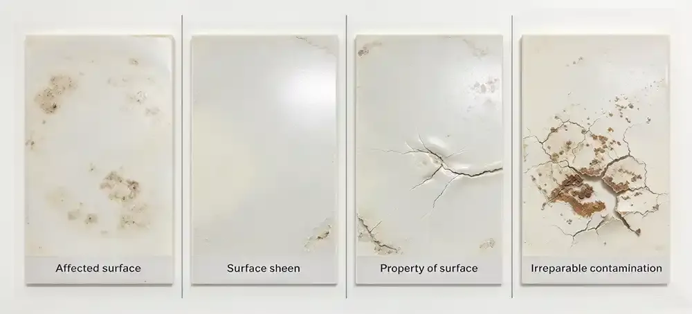 Stages of Material Degradation Stages of Material Degradation